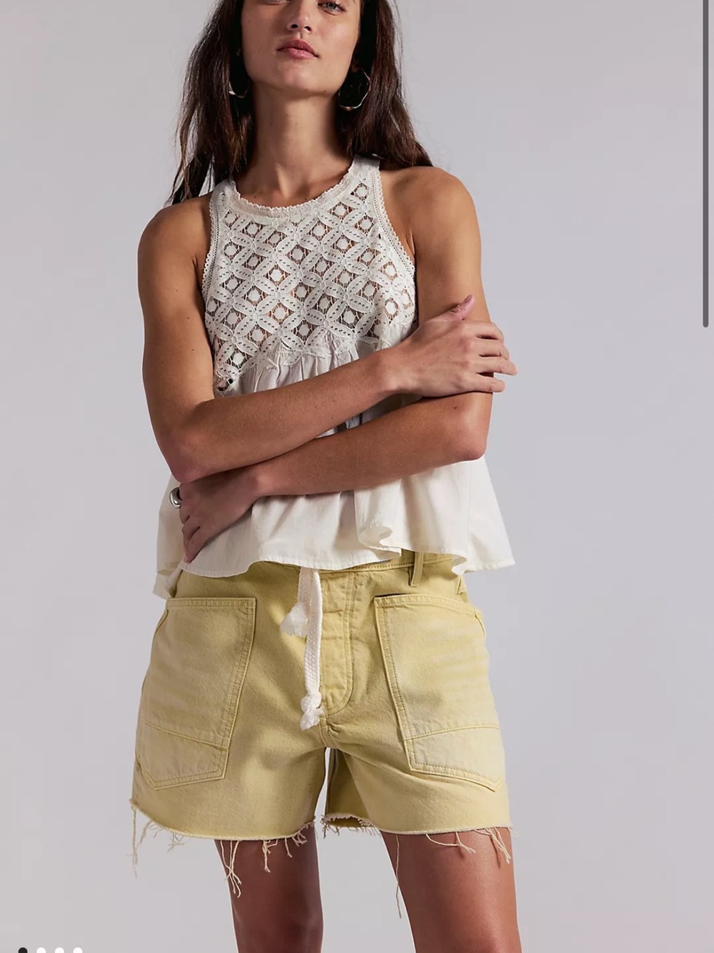 Free People We The Free Moxie Barrel shorts